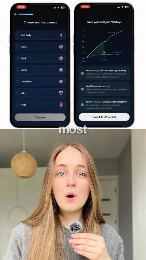 AI avatar product demo video frame