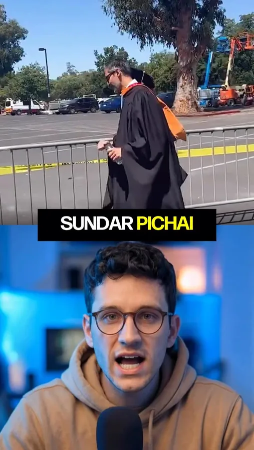 AI influencer talking-head frame